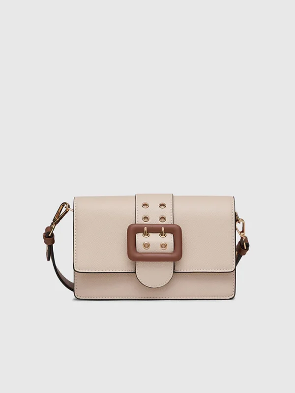 Adrianne Metal Buckle Crossbody Bag - Image 2